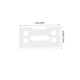 Generic Hair Stylist Tool 2pcs Replacement Ceramic Clipper Blades Easy to Install Hair Trimmer Replacement Parts 8504 Ceramic Set