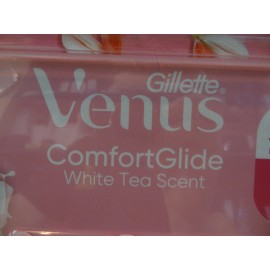 Gillette Venus ComfortGlide White Tea Women's 1 Razor Handle & 12 Blade Refills