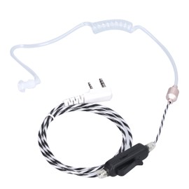 Walkie Talkie Earphone Adjustable Volume Acoustic Tube KHead for BaoFeng Radio UV5R