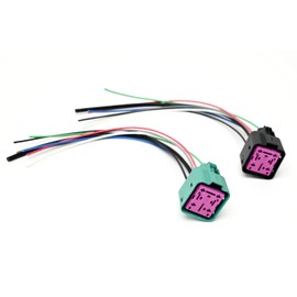 Michigan Motorsports Glow Plug Control Module Pigtail Set for 1999-2010 Ford Powerstroke