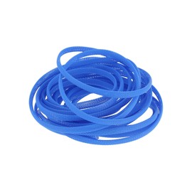 Bowden Cable Cover Blue Braided Hose Length 5 m