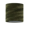 firstchoicelighting Set of 2 Green Crushed Velvet Table Lamp Shades,