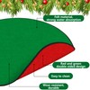 EBaokuup 40" Christmas Tree Stand Mat,Reversible Felt Tree Stand Tray