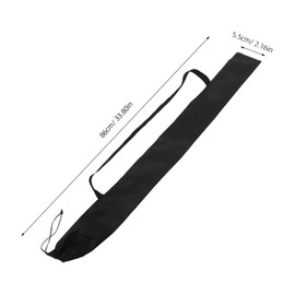 STOBAZA 2pcs Baseball Bat Bag: Oxford Cloth Softball Gear Organizer - Dual-use Baseball Bat Bag with Carrying Strap - Protective Cover for Travel