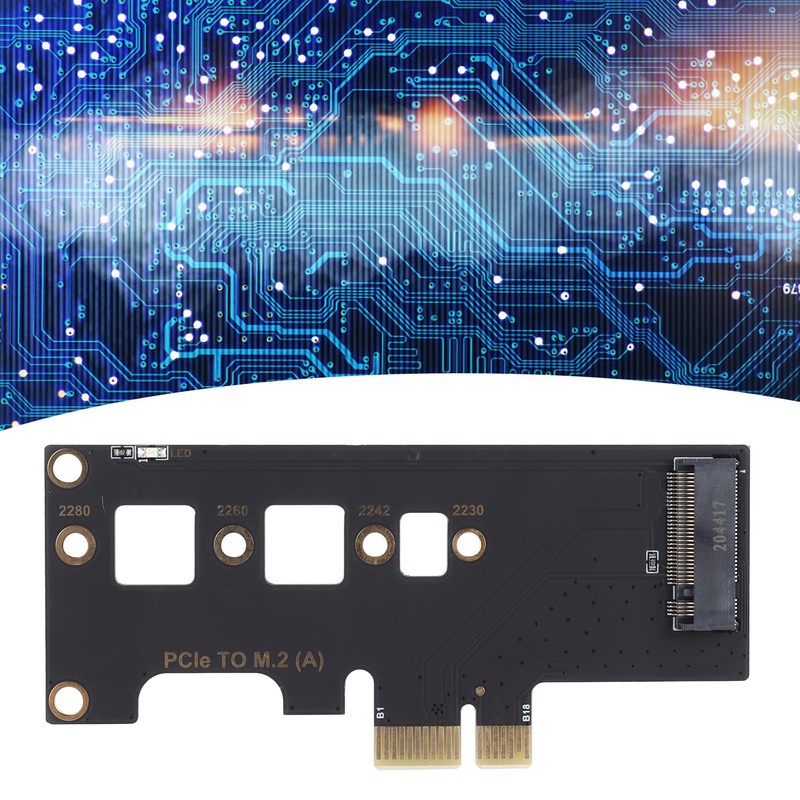 PCIE to M.2 Converter Adapter Module Board SSD Support PCIEx1/x4/x8/x16