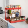 Simple Houseware Kitchen Cart Storage 3-Tier Slim/Super Narrow Shelves with