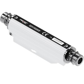 PROCET Gigabit PoE Extender Outdoor 30W PoE+ Extra 328FT Long Range Expand with 6KV PoE Surge Protection, Wide Temp -40℉ to 149℉, Aluminum Alloy IP67 PoE Repeater, PT-PEX01G-OT