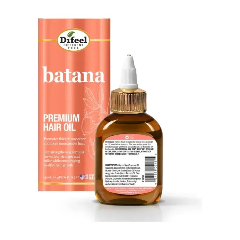 Aceite Capilar Premium 75 Ml Difeel Batana