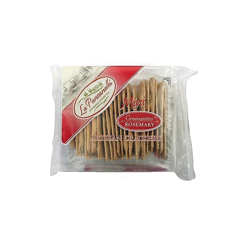 La Panzanella Mini Crocantini Rosemary Half Size, 3.0 oz (85