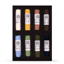 Unison Colour : Soft Pastel : Set of 8 Landscape