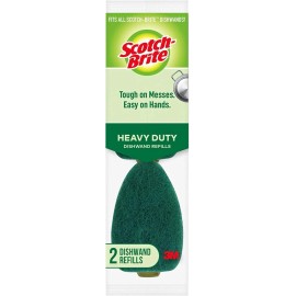 Scotch-Brite Heavy Duty Dishwand Refills - 2 Pack