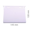 GARDINGER Skimmer Flap 145 x 120 mm White for Standard