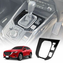 X-CAR Stainless Steel Centre Console Gear Shift Cover Frame Compatible with Mazda CX9 CX-9 2016-2025