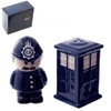 Puckator Blue Ceramic Salt and Pepper Shaker