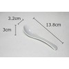 ACSWEBSHOP Original Smooth Spoon, Astragalus, White, Set of 5, Made