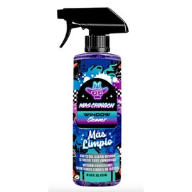 Mas Chingon Window Cleaner & Streak Free Glass (Works on Glass, Windows, Mirrors, Navigation Screens & More; Car, Truck, SUV and Home Use), Ammonia Free & Safe on Tinted Windows, 16 fl oz