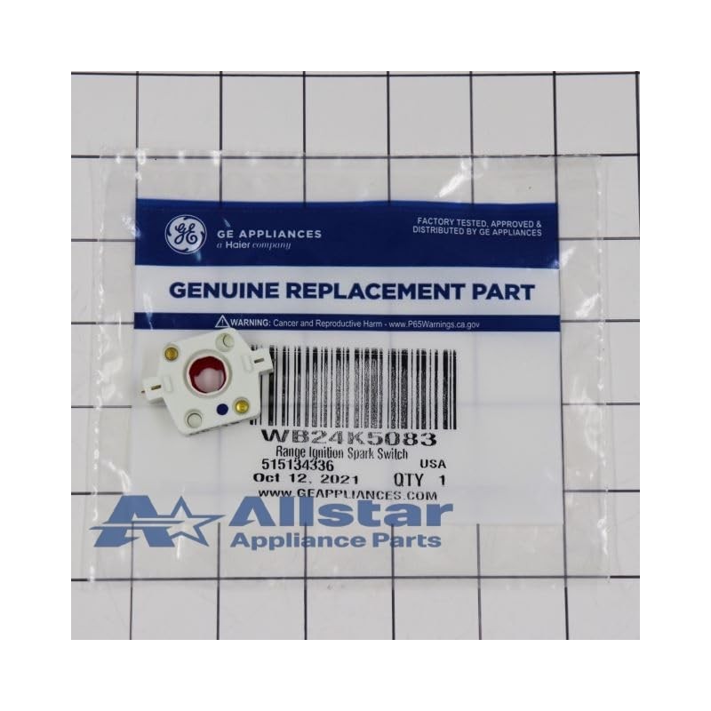 WB24K5083 Range Spark Ignition Switch
