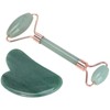 Portable Roller Massager with Heart Shaped Scraping Board Body Massage