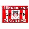 GIFTS 4 ALL Giant Sunderland Fans Flag, 5ft x 3ft