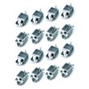 16Pcs Butt Welding Clamps, Weld Sheet Metal Welding Clamps, Butterflies