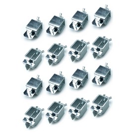 16Pcs Butt Welding Clamps, Weld Sheet Metal Welding Clamps, Butterflies Clamp Align Locator for to Welding