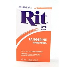 Rit Concentrated Powder Dye, Tangerine, 31.9g