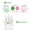 St. Patrick's Gender Reveal Water Bottle Labels, Green Shamrocks He