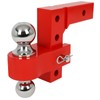Abrillvt Dual Ball 6 Adjustable Trailer Towing Hitch 2 &