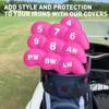 Golf Iron Head Covers Neoprene with Numbers Printed Value 10