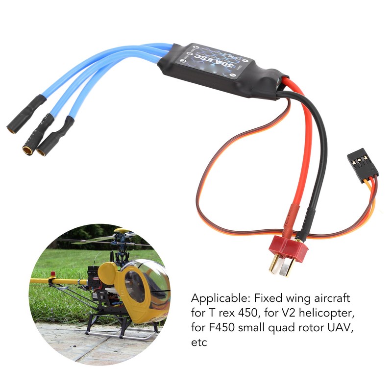 RC Electric Speed Controller 30A with T Plug Long Wire