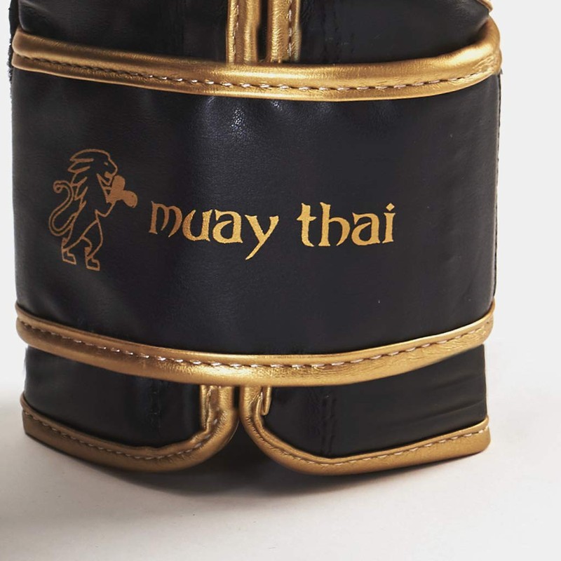 LEONE 1947 Muay Thai Boxing black black Size:10 Oz