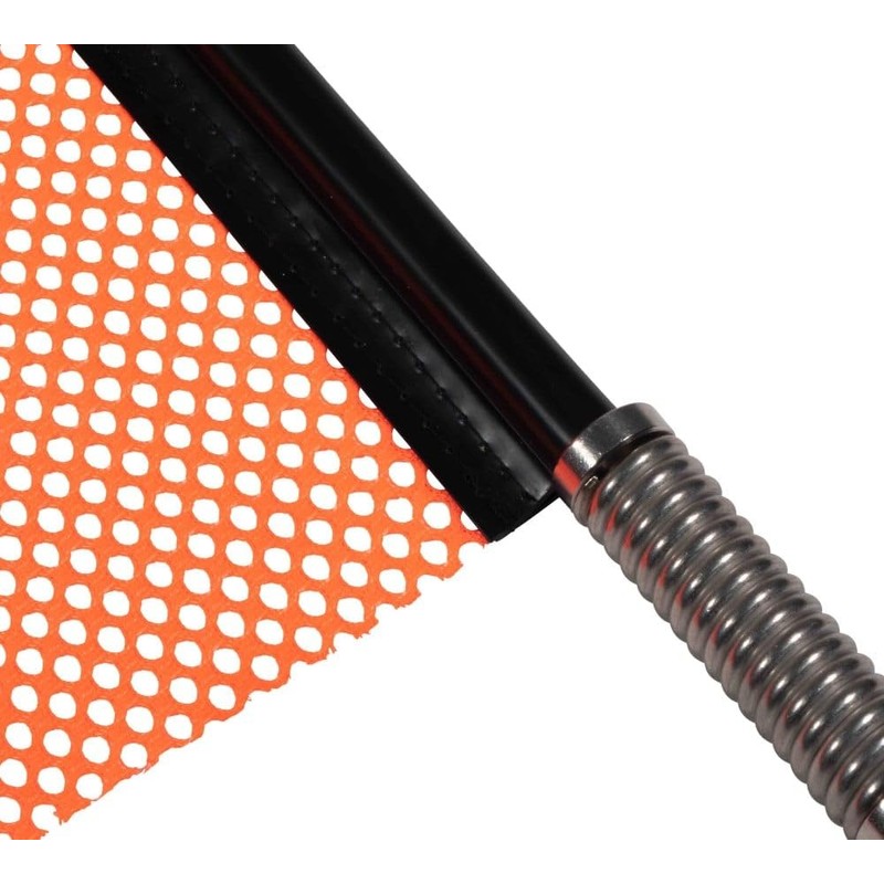 Mytee Products EZ Mount Warning Flag Orange 18" x 18"