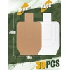 30 Pcs Shooting Targets - 30x18in Tactical Targets Silhouette Cardboard