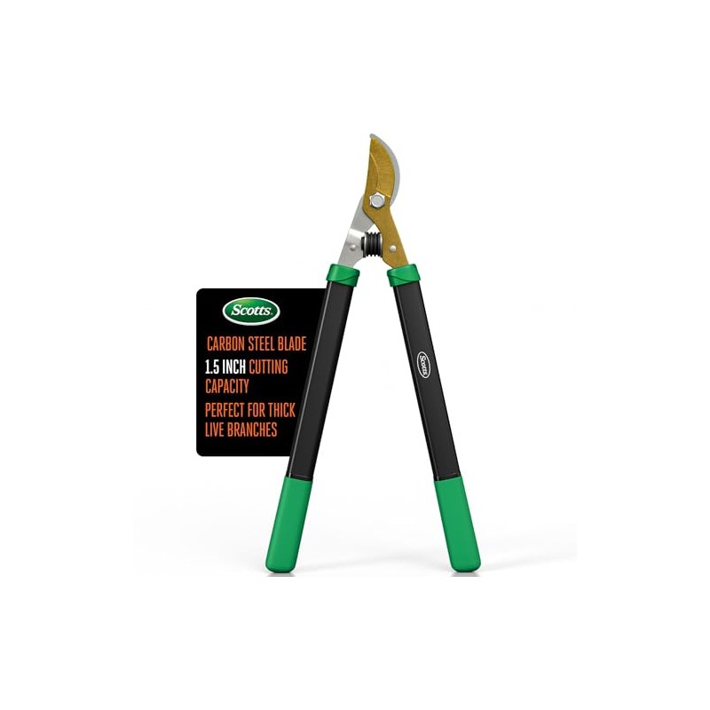 Scotts 21 in. Bypass Lopper for Tree Branch Trimming and