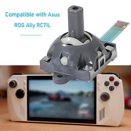 Ikpek 2 Pack Joysticks replacement for Asus ROG Ally RC71L Handheld Console, Joystick for GPD win3 Windows 10 Handheld Game Laptop Thumb Sticks 3D Analog Rod Replace Accessories with Repair Tools