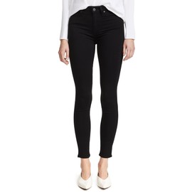 PAIGE Women's Margot Ultra Skinny Jean, Black Shadow, 28
