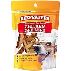 Beafeaters Oven Baked Chicken Grillers Dog Treat 2.22 oz