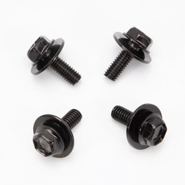 4PCS 12mm Top Front Skid Plate Bolts and Gasket Fit for Tacoma 4Runner FJ Cruiser Tundra Land Cruiser Sequoia 2013 2014 2015 2016 2017 2018 2019 2020