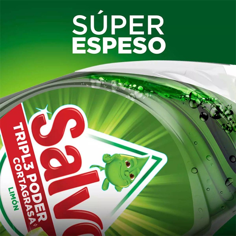 Salvo Lavatrastes Líquido Salvo Limón 1.4l