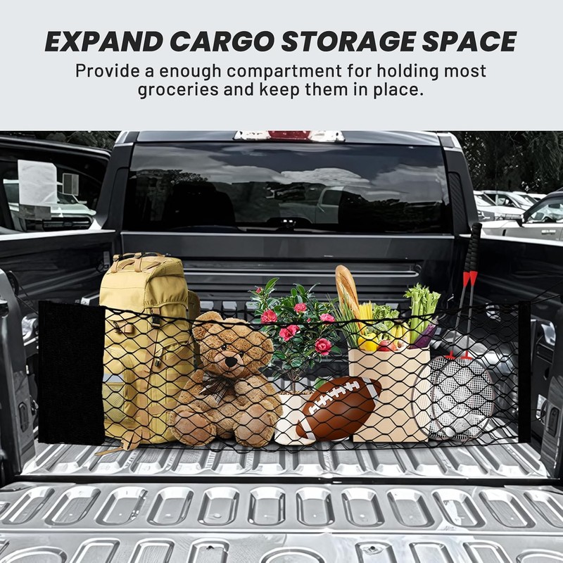 Truck Bed Cargo Net for Ford Maverick 2022-2024 2025 2026