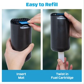 Thermacell Midge and Mosquito Protector Standard Refill Pack 3 Mats and 1 Gas Compatible All Thermacell Fuel Powered protectors