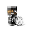 Crypto Mom Cryptocurrency Trader Blockchain Day Trading Stainless Steel Insulated