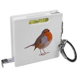 Azeeda 'Robin' Keyring Tape Measure/Spirit Level Tool (KM00017260)