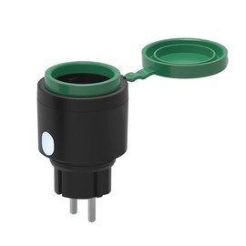 Offgridtec Smart Outdoor Socket WiFi with Smart Life or Tuya App Control IP44 Waterproof Outdoor (Pack of 2)