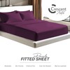 Egyptian Cotton Fitted Sheets 25cm Deep Mattress Pocket 200 Thread