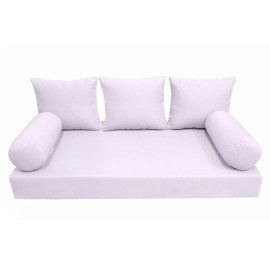 Unbranded |SLIPCOVER ONLY|S3 Daybed Mattress Bolster Backrest Covers Knife Edge Crib AD107