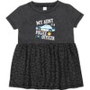 inktastic My Aunt is a Police Officer Infant Dress 6
