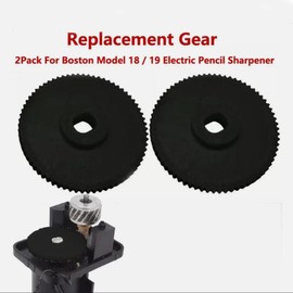 Generic Model 18 or 19 Replacement Gear for Hunt Boston Electric Pencil Sharpener, Black