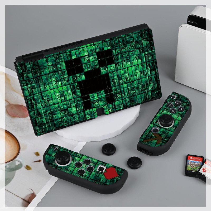 DLseego My World MC Protective Case for Switch OLED New
