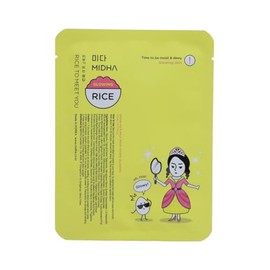 MIDHA | Mascarilla Hidratante - Leche de Arroz | 23ml